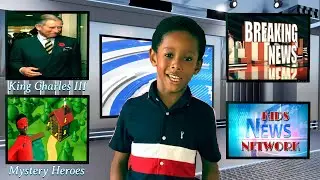 King Charles III and Queen Elizabeth NEWS | New King of England | Dance off | Kids News Network!