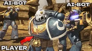 Multiplayer with AI-Bots: Ultramarines vs Chaos! - Warhammer 40K: Space Marine (Augmented Mod)