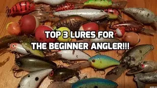 Top 3 Lures For The Beginner Angler