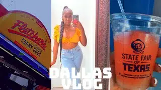 DALLAS VLOG | TEXAS STATE FAIR, FAMILY IN TOWN + BIRTHDAY CELEBRATION | TYLER J.
