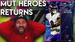 MUT HEROES IS BACK! THE AMOUNT OF FREE CARDS IS CRAZY! [MADDEN 21]