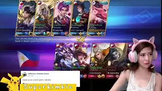 Mobile Legends Bang Bang - Superkimbie gameplay with her cute headphone