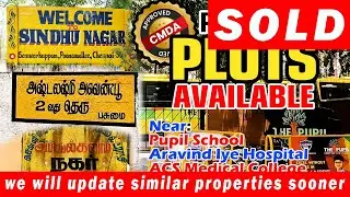 SOLD - Re Sale Plot Available Near Pupil School & Savitha Dental College & ACS Medical College
