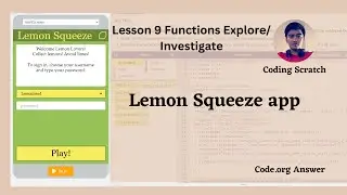 Code.org Lesson 9 Functions Explore/Investigate||Unit 4 Variables,Conditionals,and Functions(22-23)