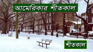 আমেরিকার শীতকাল সম্পর্কে | winter in America | আমেরিকার শীতকাল | Bivinno Bissoy Totho