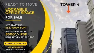 Invest in Lockable Office Space Tower 4 Assotech Business Cresterra Sector 135 Noida | ABC 135 Noida