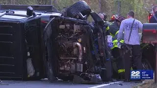Three-car crash on Monson Road in Wilbraham