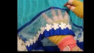 Beautiful Daman design|chickenKari design#DesiOutfits#DressDesign#LadiesWear#StylishDresses#