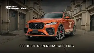 2021 Jaguar F-PACE SVR | Supercharged Luxury SUV with 550HP
