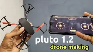 Pluto Best DIY Nano Drone Kit |Programing |pluto blocks project | Drona Aviation|technical studio