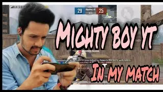 Mighty boy yt in my team in pubg mobile|| mighty boy yt plays random match ||killer||