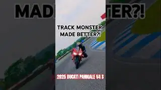 Faster, Fiercer,...Friendlier? | Ducati V4 S Track Tested! | autoX #shorts