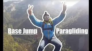 PARAGLIDING BASE JUMP | 20 years old French paraglider pilot