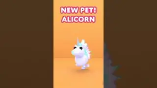 ADOPT ME NEW UPDATE!NEW LEGENDARY PET ALICORN!#roblox #adoptme #adoptmeupdate #legendarypet