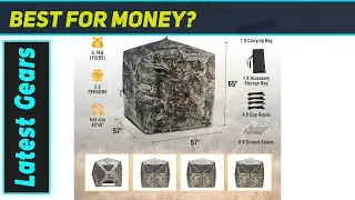 FLISSA Hunting Blind: The Ultimate See-Through Stealth Machine!