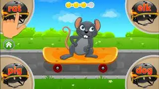 Game education for Kid   Learn the letter with the turtle - Education Game Kid Channel