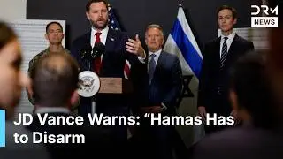 JD Vance: &ldquo;Hamas Has to Disarm&rdquo;, Warns Over Deceased Hostages Still in Gaza | AH1G
