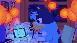 Lo-Fi music with bluey chill music