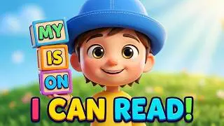 My Blue Hat 🧢 | Learn Sight Words (My, Is, On) | Kids Moral Story About Caring for Things