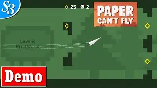 Paper Can't Fly - Paper Plan Flying Game | Demo Gameplay | Stage 3