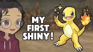 Первая в жизни охота за блестящим покемоном | Pokemon Let's Go Eevee | Блестящий Чармандер!