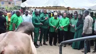 Mbunge wa Gando aweka siasa pembeni nakugeuka kuwa Shekh | atoa Ng'ombe kwa Rais Mwinyi kama Shukran