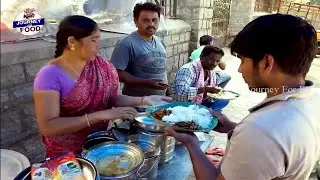 Cheapest RoadSide Unlimited Meals | Indian Street Food | #journey for food  #Vegmeals #NonVegMeals