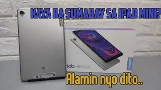 LENOVO TAB M8 FHD 2ND GEN UNBOXING AT REVIEW Tagalog 1080p