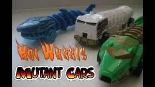 Трек Hot Wheels Мутанты  Review  Hot Wheels Mutant Machines Mutation Lab