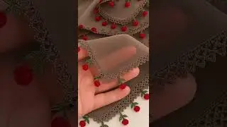 Latest Lace Work Dupatta Design | Easy & Elegant DIY Dupatta Ideas 2025#lacework#fashionideas