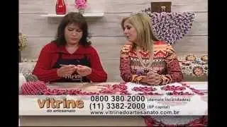 Tapete de Crisântemo - Maria José - Vitrine do Artesanato na TV