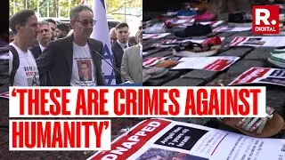 Israel-Hamas War | Families Of Israeli Hostages Rally Outside United Nations