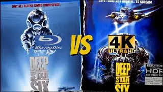 A MUST UPGRADE! DEEPSTAR SIX (1989) 4K Ultra HD VS 2020 Blu-Ray COMPARISON Side by side @kinolorber