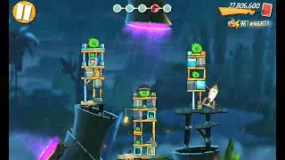 Unlock Levels 3077-3080 Boss King Pig Angry Birds 2 Bamboo Forest Boarsaw Part 774