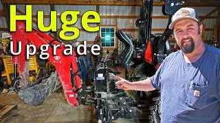 Huge Backhoe Upgrade | ITC Quick Attach Seat Relocation Bracket