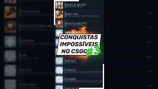 ★ CONQUISTAS IMPOSS&Iacute;VEIS NO CSGO #3 💥 &lsaquo;#Shorts&rsaquo;