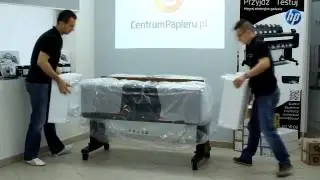 How to install plotter HP DesignJet T920 / T1500