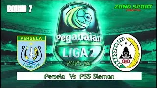 Persela  Vs  PSS Sleman  -  Lega Indonesiana 2  -  Round 7