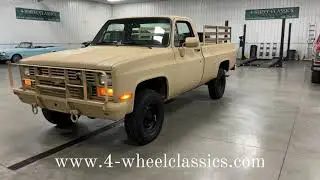 SOLD!!!!   REALLY COOL AND RUST FREE 1986 CHEVY D30 M1008 CUCV MILITARY PICKUP!!