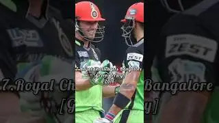 Top 10 Best IPL Jersey OF All Time #shorts