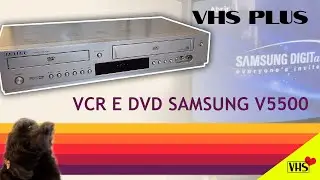 VCR com DVD Samsung DVD V5500