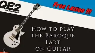 How to play Mike Oldfields QE 2 