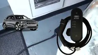 Зарядка Audi e-tron OEM при 120 вольтах против 240 вольт