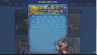 2025 New Orleans Jazz & Heritage Festival releases official lineup