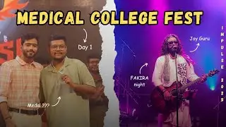 IMPULSE 2025 Day 1 || @fakiramusic LIVE || Midnapore Medical College & Hospital || College Fest Vlog