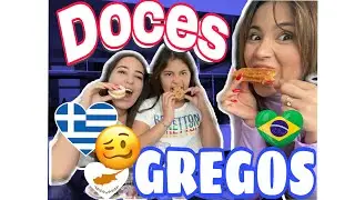 PROVANDO DOCES TRADICIONAIS DA GRECIA. #GRECIA #CHIPRE