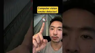 Computer vision smoke detector!