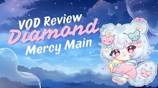 Climbing in Diamond Mercy Main | Overwatch 2 VOD Review