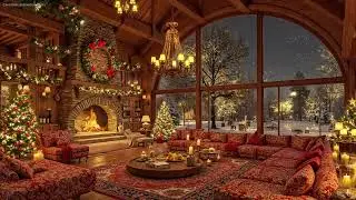 Relaxing Instrumental Christmas Music 2026 🎄 Fireplace Ambience & Soothing Holiday Sounds