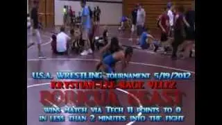 The Underdog ... BORICUA BEAST (14 yrs old future MMA Superstar) wins match in less than 2 minutes